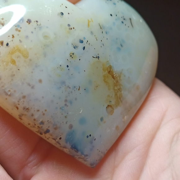 Dendretic Agate Heart - Picture 5 of 10